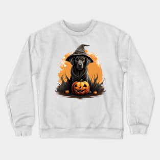 Halloween Labrador Retriever Dog #4 Crewneck Sweatshirt